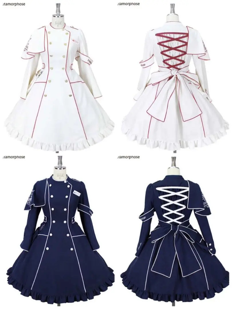 メタモルフォーゼ ナース　新品　黒　ワンピース metamorphose temps de fille - 新品！メタモルフォーゼ ナース