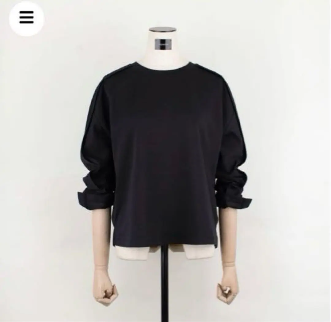 ♩新品未使用♩ YONFA ヨンファ フラッシースリットスリーブティー YONFA / TOPS