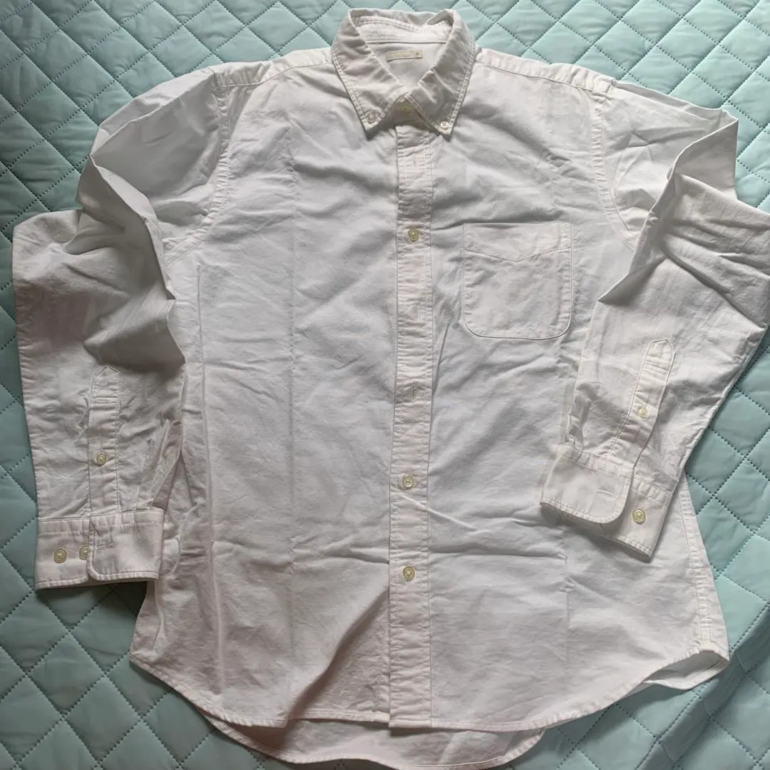 Thumbnail of GU Oxford Button-Down Shirt, M, White
