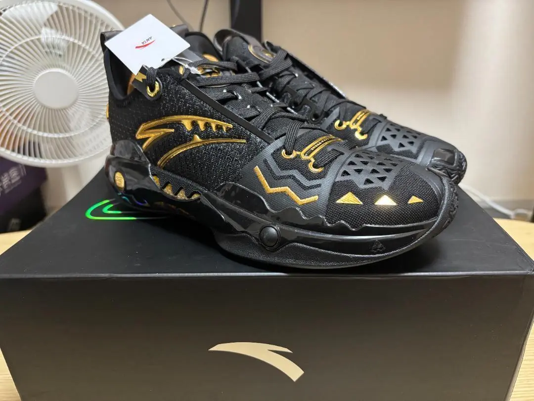 Anta Shock wave 5 v2 (最安値) Anta Shock Wave 5 V2 Basketball Shoes - Fossil