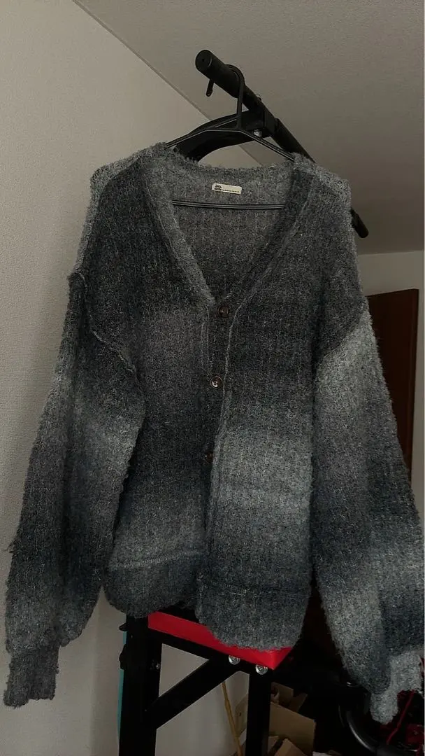 Thumbnail of [Price Reduced] JaVa. Gradient Gray Cardigan