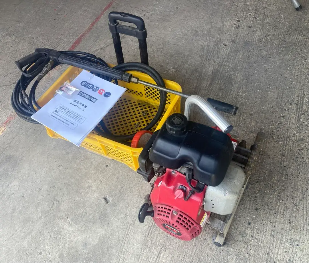 丸山　エンジン高圧洗浄機　12MPa TSW12H 稼働品　美品　長野県東御市発 丸山 エンジン高圧洗浄機 12MPa TSW12H 稼働品 美品 長野県東御市発