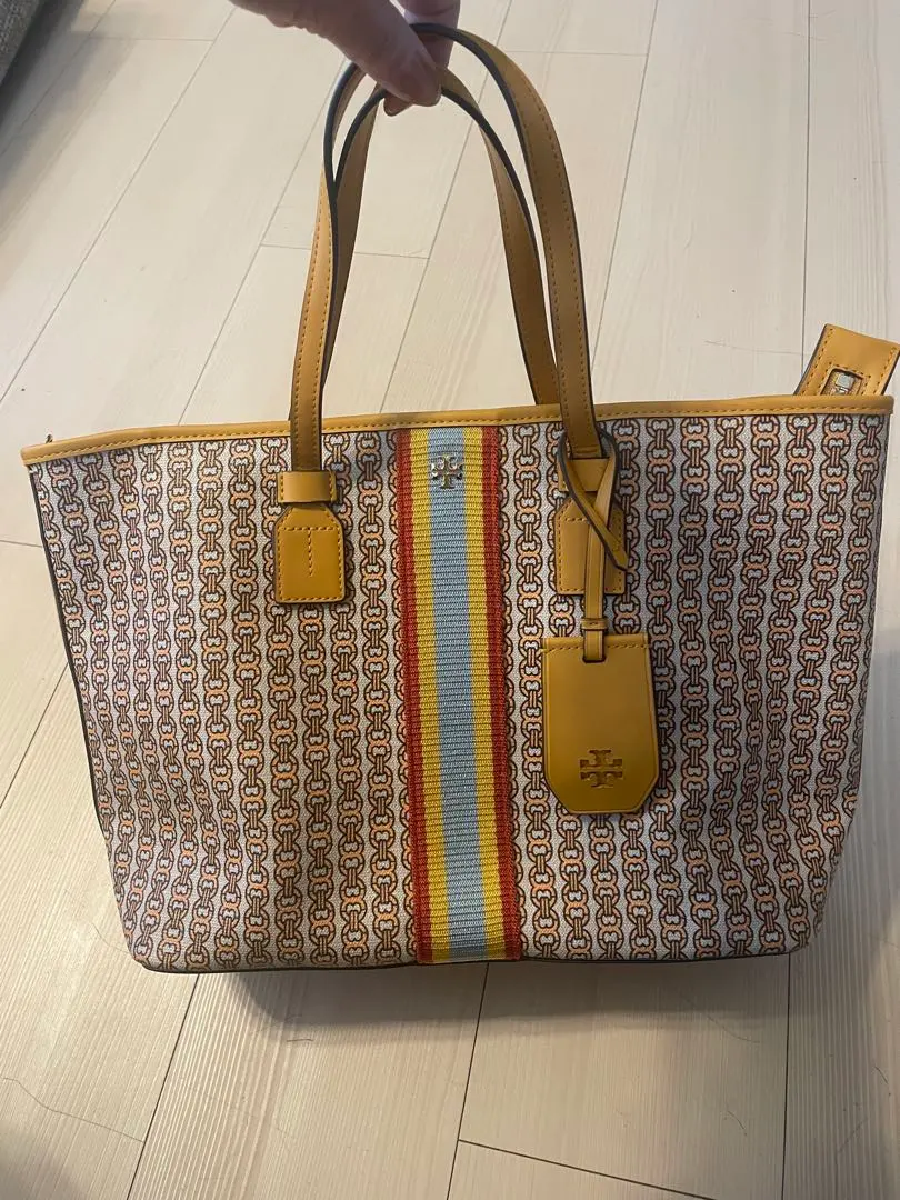 Thumbnail of Tory Burch Tote Bag, Yellow/Multi-color
