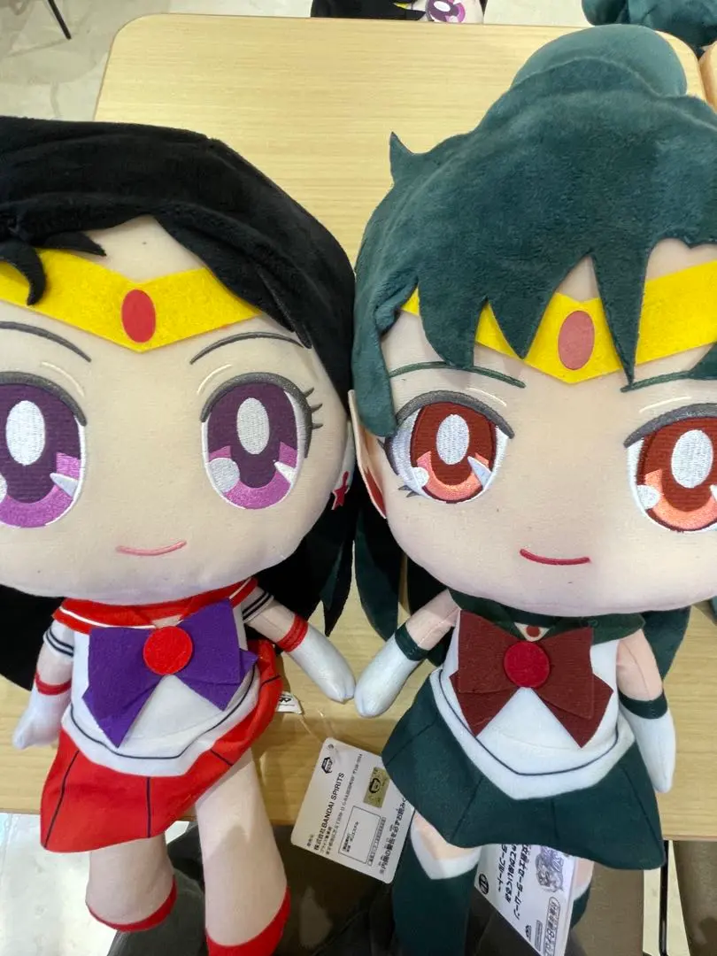 セーラームーン　miniぬいぐるみクッションBOXセット クッション・抱き枕・本体(キャラクター) 内部太陽系戦士 Mini