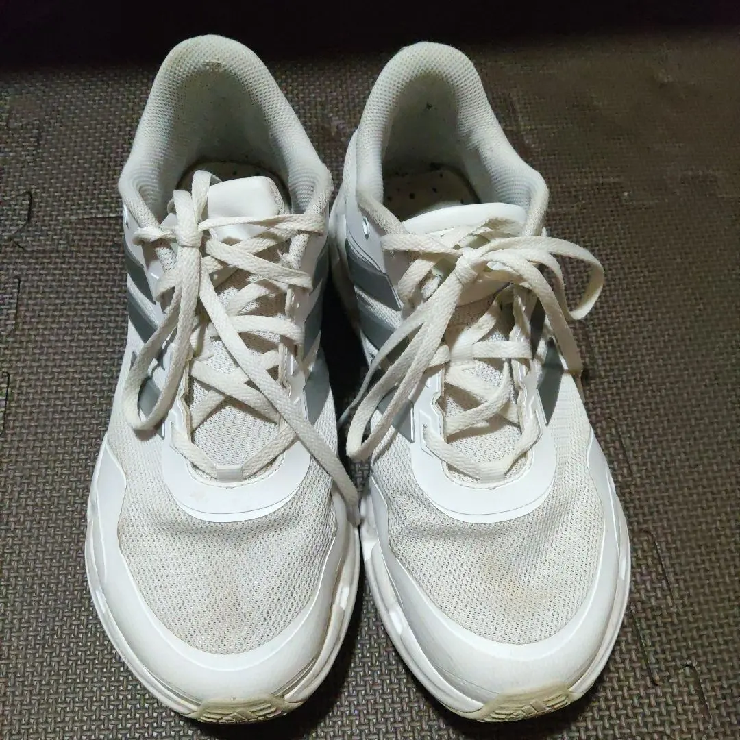Thumbnail of adidas white sneakers