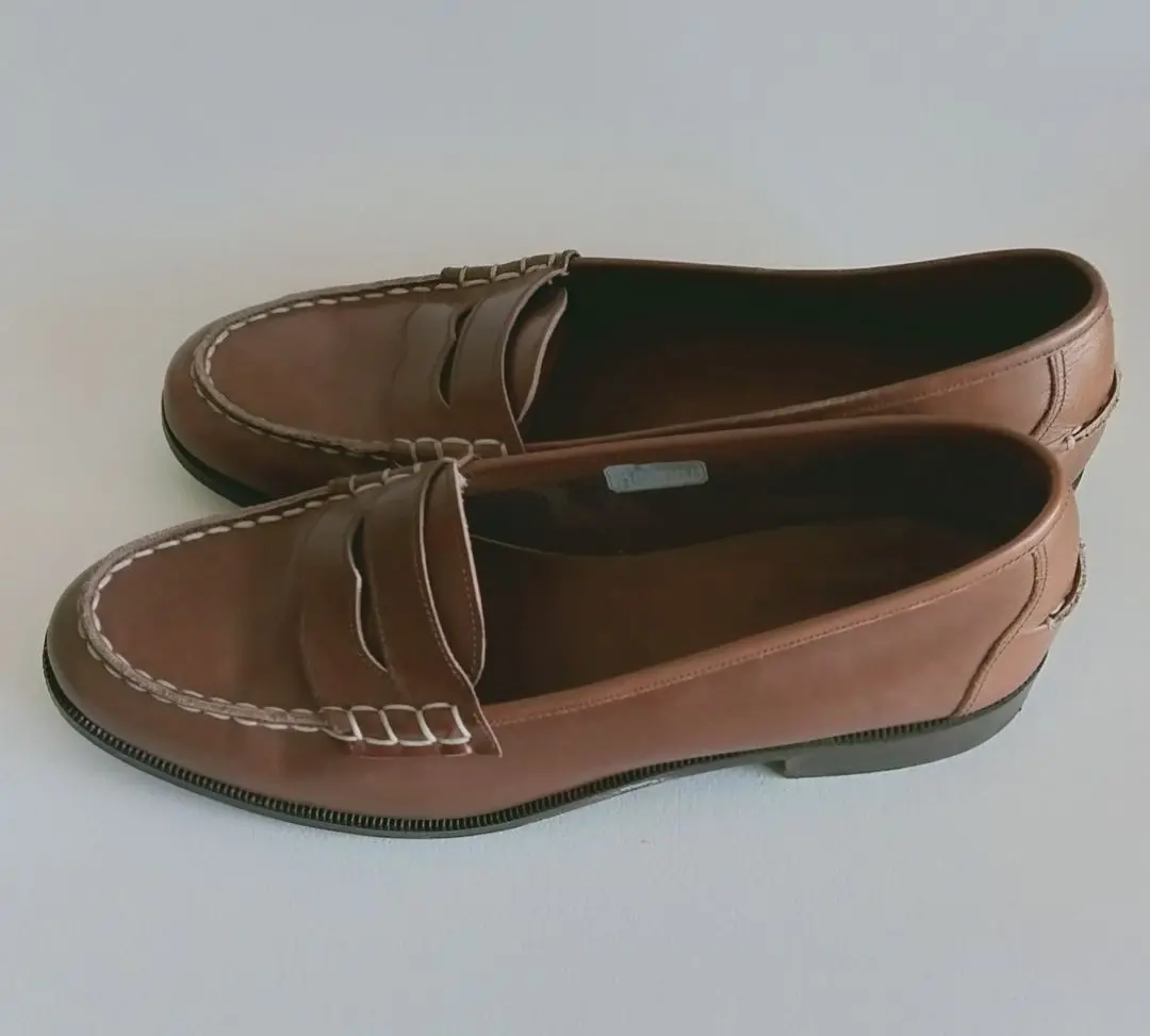 美品！LAUREN ブラウンレザー ローファー　本革　24 Woman ブラウン レザー ローファー XXW79A0JE50SMX36MS410 | Tods
