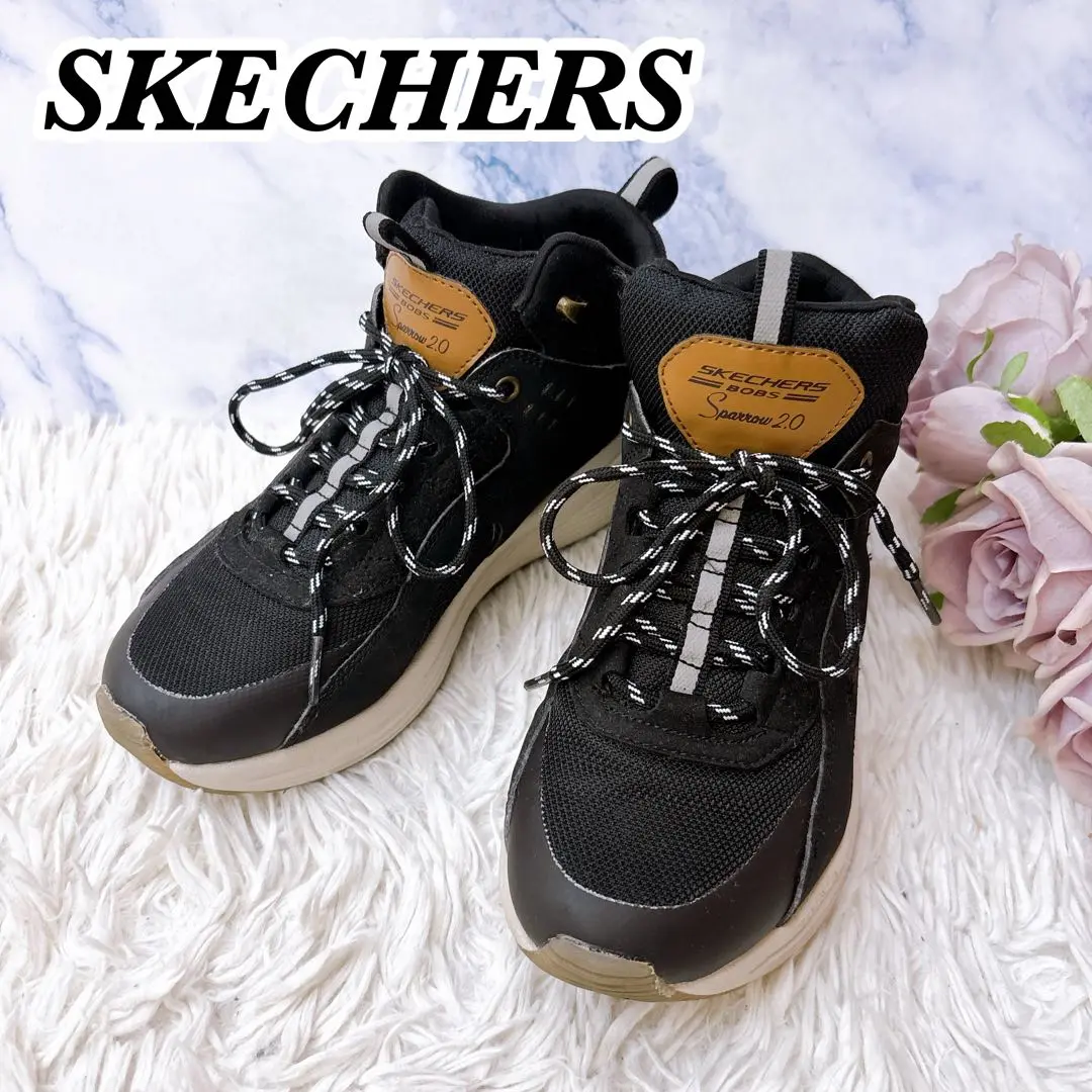 お値下げ 26センチ SKECHERS ソールの花柄が大人かわいい スニーカー SKECHERS スケッチャーズ スニーカー レディース 新作 春 桜