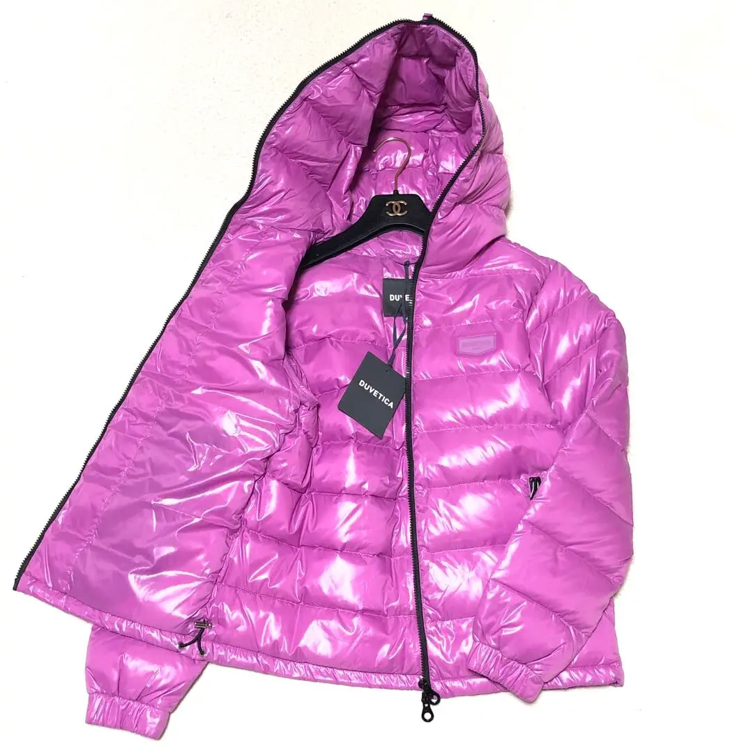 Girls Quilted High Neck Jacket - Pink | Benetton