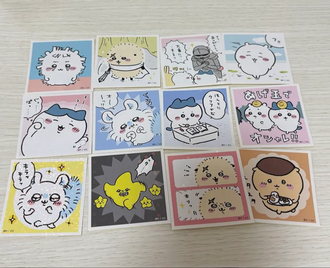 Thumbnail of Chikawa Character Sticker Set