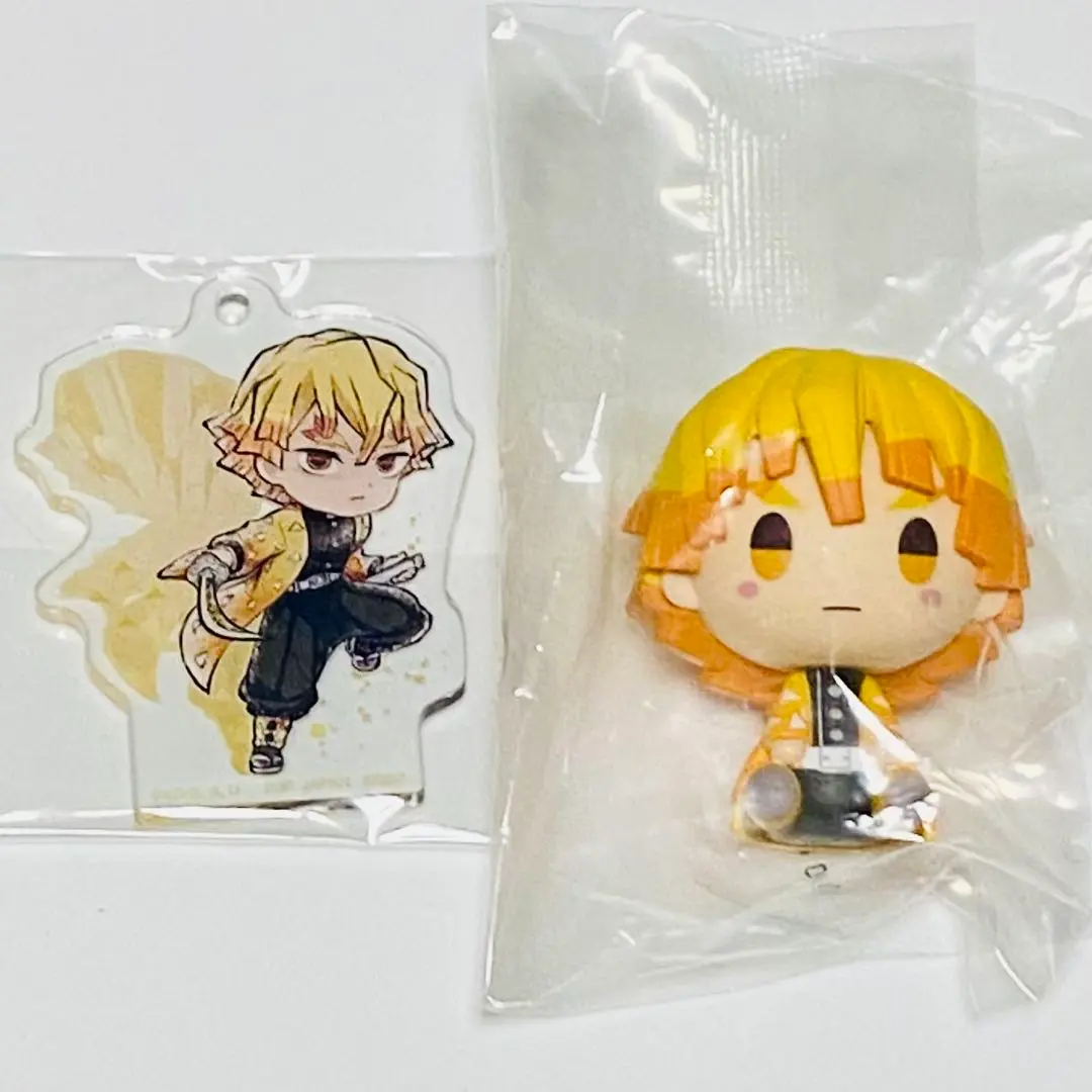 Thumbnail of Kimetsu no Yaiba Ichiban Kuji: Zenitsu Agatsuma Chokonokko & Kyun-Chara Acrylic Charm
