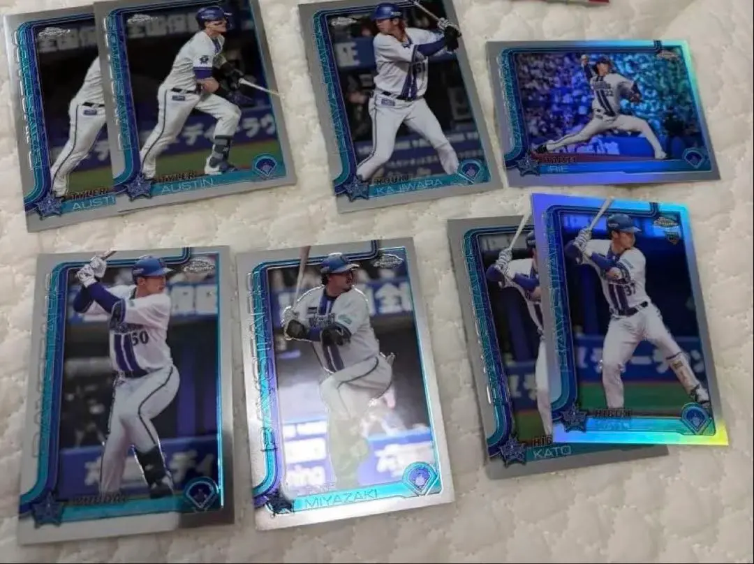 Thumbnail of Yokohama BayStars Topps Chrome NPB 2025 Card Set