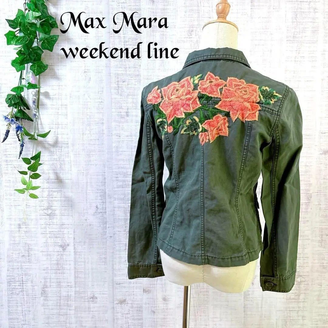 イタリア製MaxMara Weekend Line Gジャン大きいサイズ42