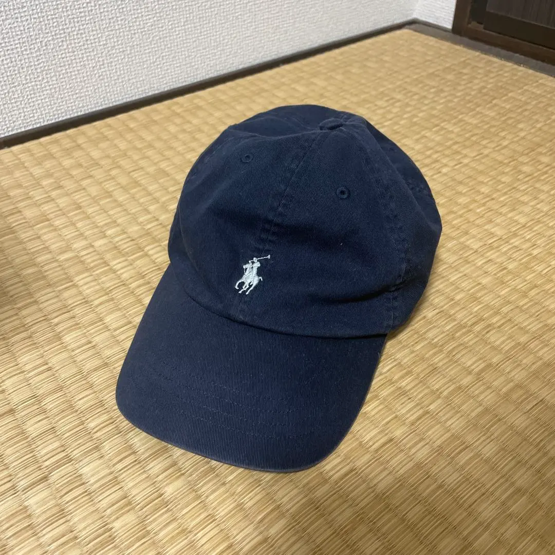 Polo Ralph Lauren 海軍藍色棒球帽 的縮圖