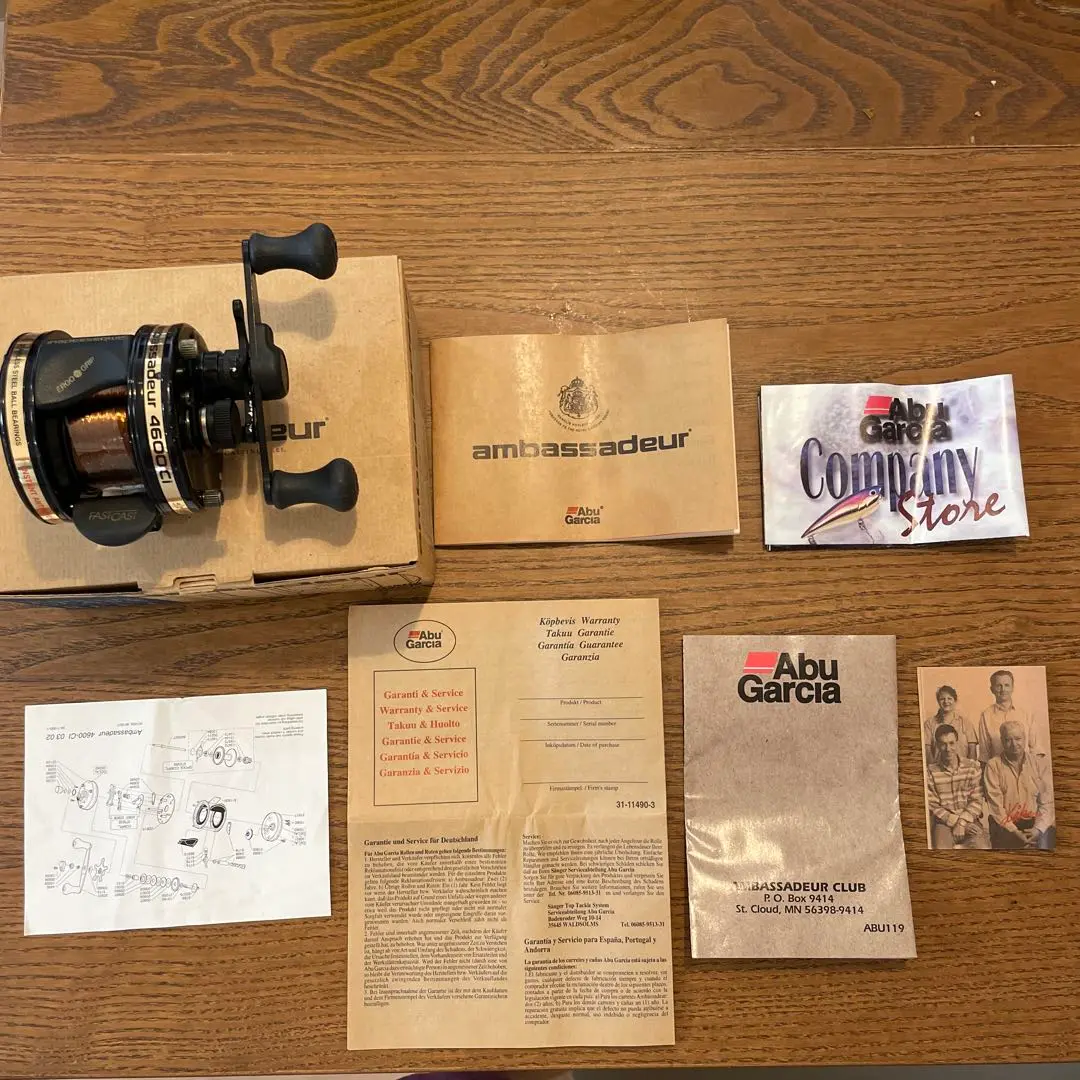 Ambassadeur 4600Ｃi　黒金　競合中最安値！美品！！ 2025年最新】アンバサダー4600CIの人気アイテム - メルカリ
