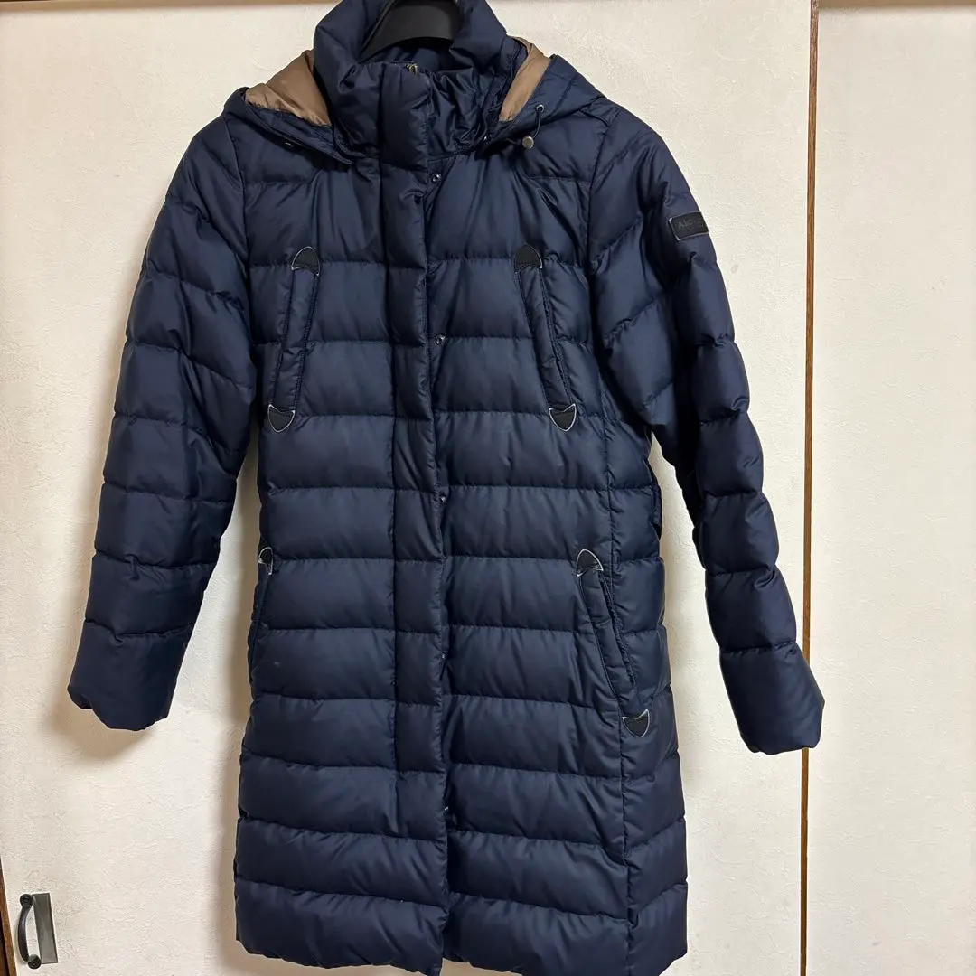 Thumbnail of AIGLE Navy Hooded Down Jacket