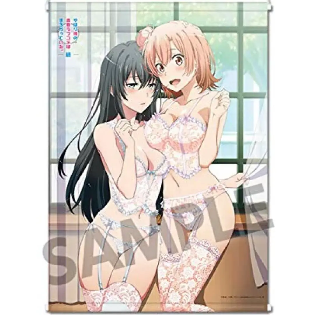 未開封 REVOLVE 俺ガイル 続 雪ノ下雪乃 ランジェリー Ver. 1/7 俺ガイル。続」の雪乃と結衣がランジェリー姿に！？1/7スケール
