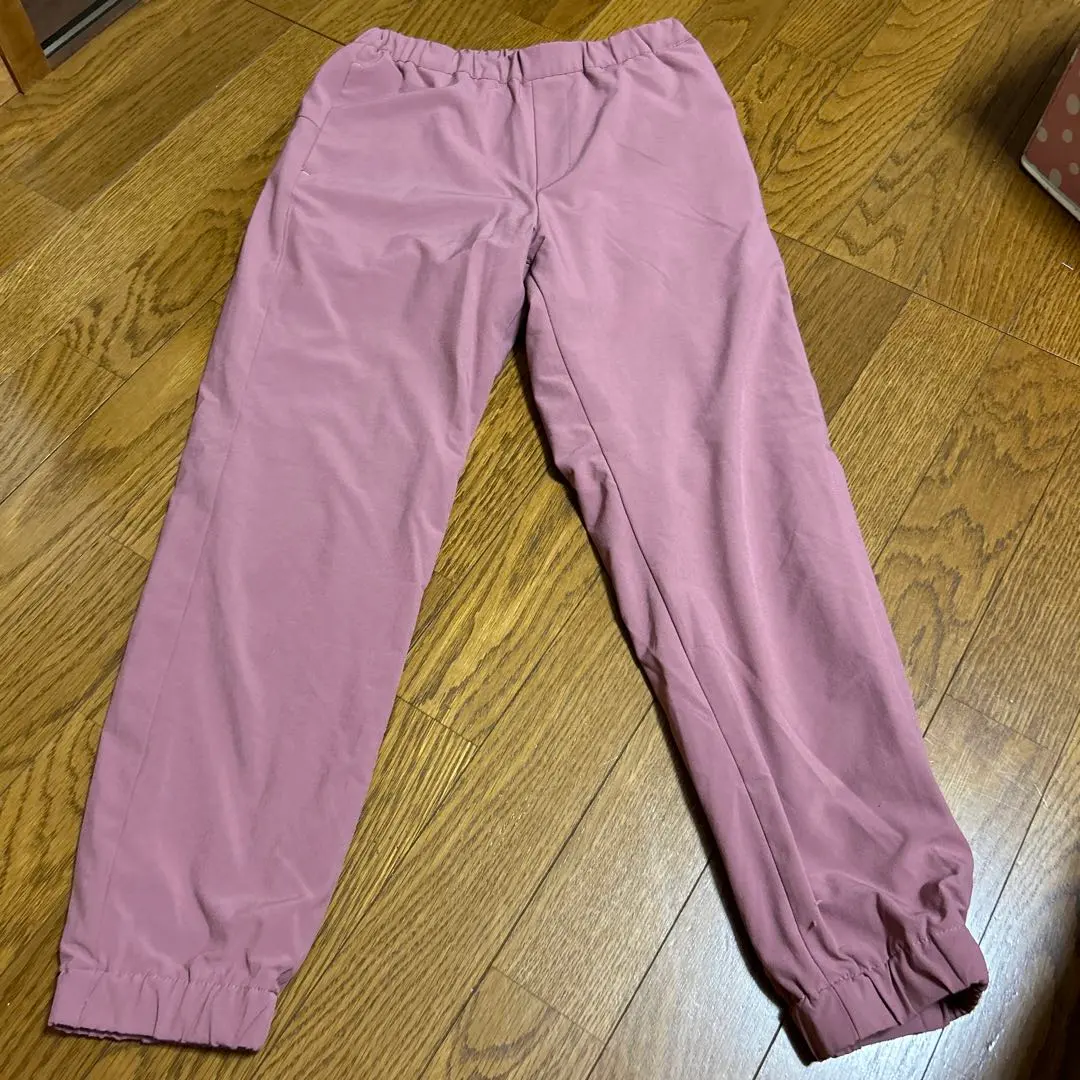 Thumbnail of Kids' pink pants, elastic waist, elastic cuffs