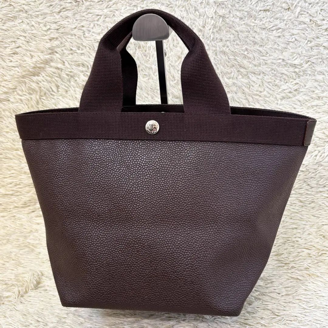 【極美品】Herve Chapelier 舟形托特包 707GP 棕色 手提包 的縮圖