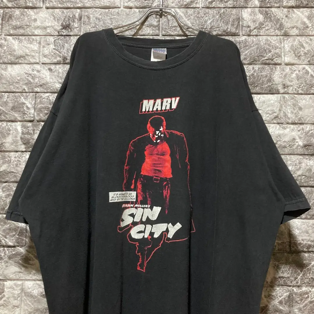 希少 SIN CITY Tシャツ 2005年 シンシティ 映画 ムービー BLK ヴィンテージ シンシティ Sin City ムービーTシャツ 映画 00s 黒