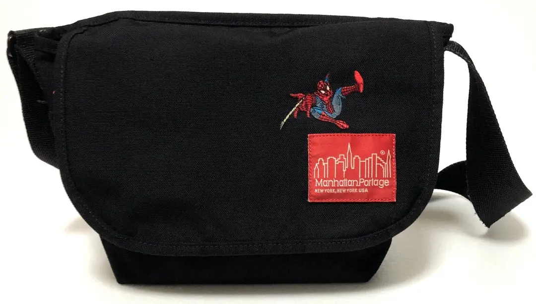⭐️廃盤モデル⭐️マンハッタンポーテージ★スパイダーマン刺繍★メッセンジャーバッグ 2025年最新】マンハッタン スパイダーマンの人気アイテム - メルカリ