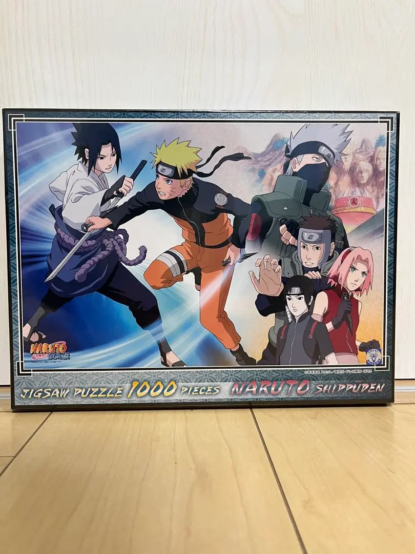 NARUTO ナルト うずまきナルト うちはサスケ はたけカカシ パズル 完成品 NARUTO-ナルト- 疾風伝 REPOPRIZE うちはサスケ＆はたけカカシ