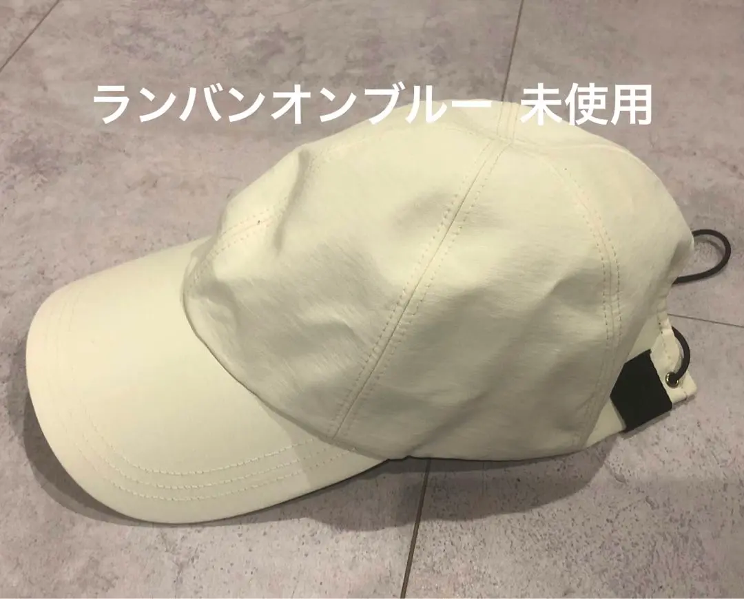 【未使用】ランバン オン ブルー　キャップ　オフホワイト 2025年最新】LANVIN en Bleu キャップの人気アイテム - メルカリ