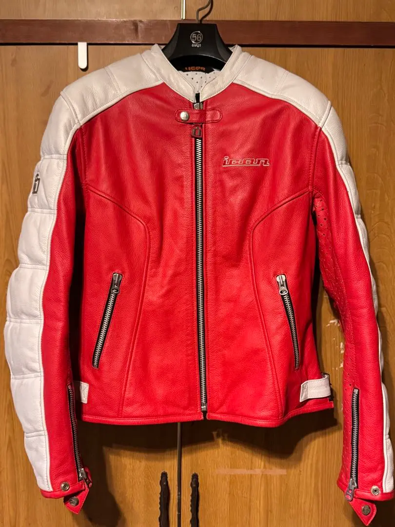 icon team merc jacket レッド 2025年最新】icon ジャケットの人気アイテム - メルカリ