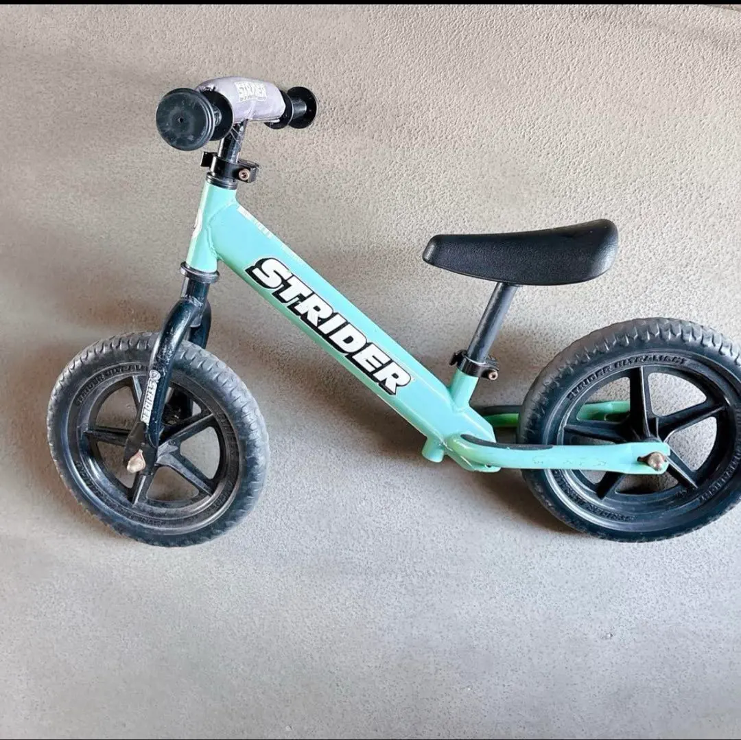STRIDER 　ストライダー　利用少　グリーン　ムラサキスポーツ限定 STRIDER ストライダー キッズ バイク スポーツモデル ムラサキ