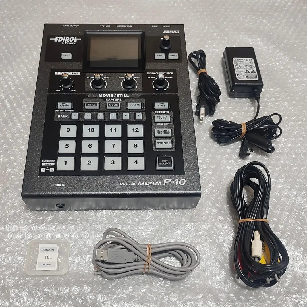 EDIROL ROLAND P-10 ビジュアルサンプラー 値下げしました