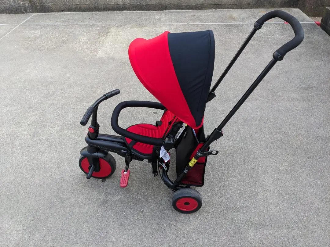 Smart Trike STR5 三輪ベビーカー 赤 スマートライク Smart Trike STR5 三輪ベビーカー 赤 スマートライク