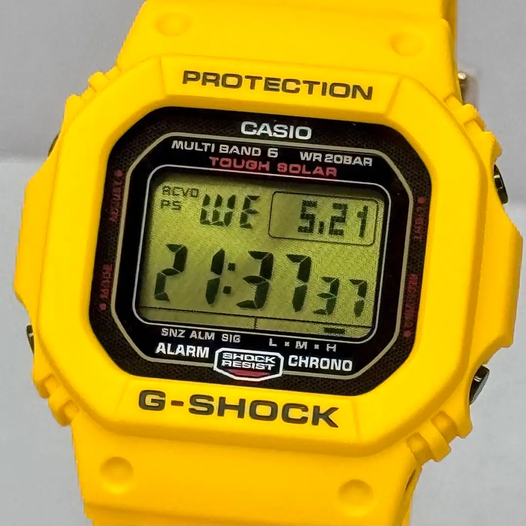 GW-M5630E-9 Gショック 30周年記念限定 ライトニングイエロー G-SHOCK Gショック CASIO カシオ 30周年記念限定 GW-M5630E-9ER