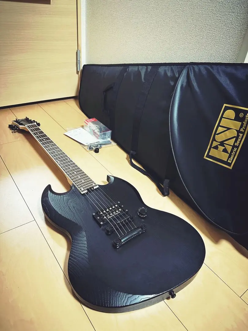 esp edwards VIPER バイパー E-VP-105D/SL ESP Edwards E-VP-105D/SL Viper 2006 - Black - VERY GOOD