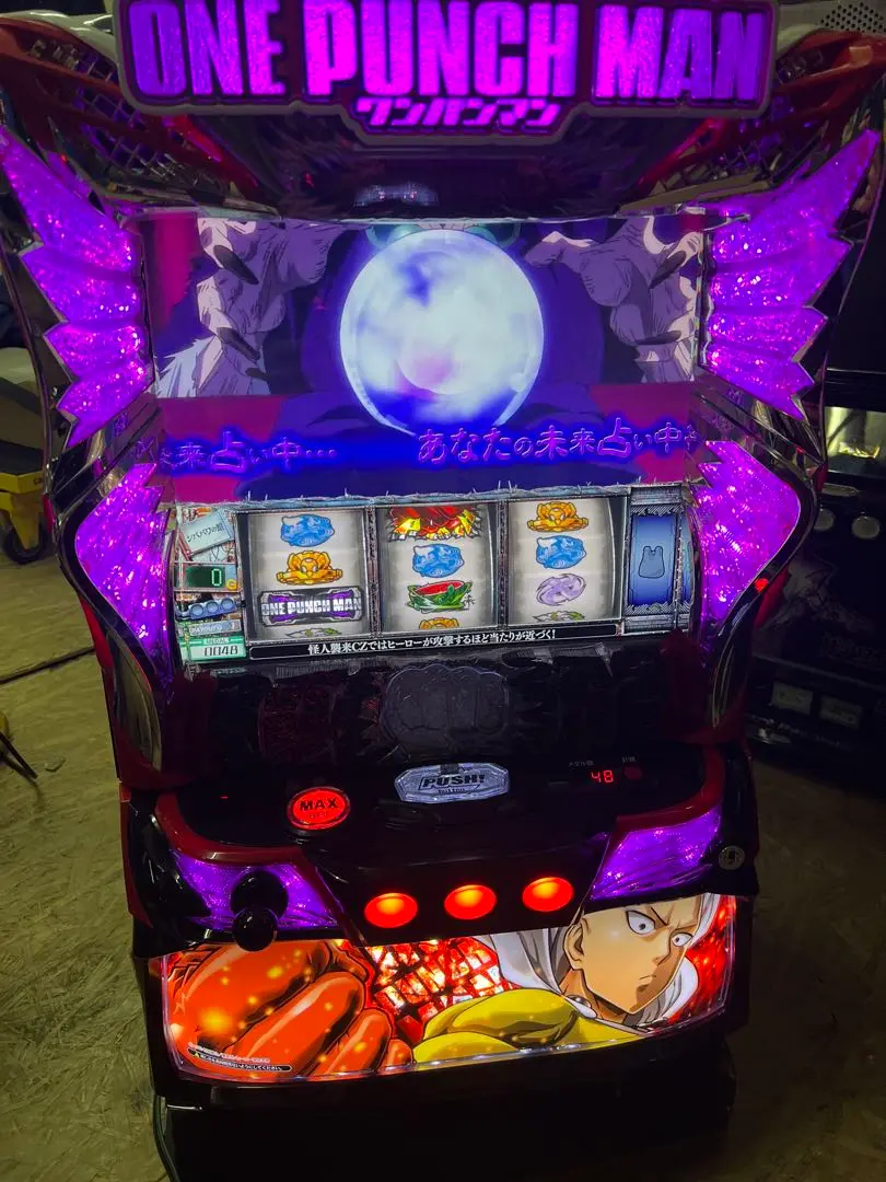 ワンパンマン、データ対応【本州送料込み】スマスロ 実機 EXCITE Lワンパンマン 中古パチスロ実機 [スマスロ] A-SLOT