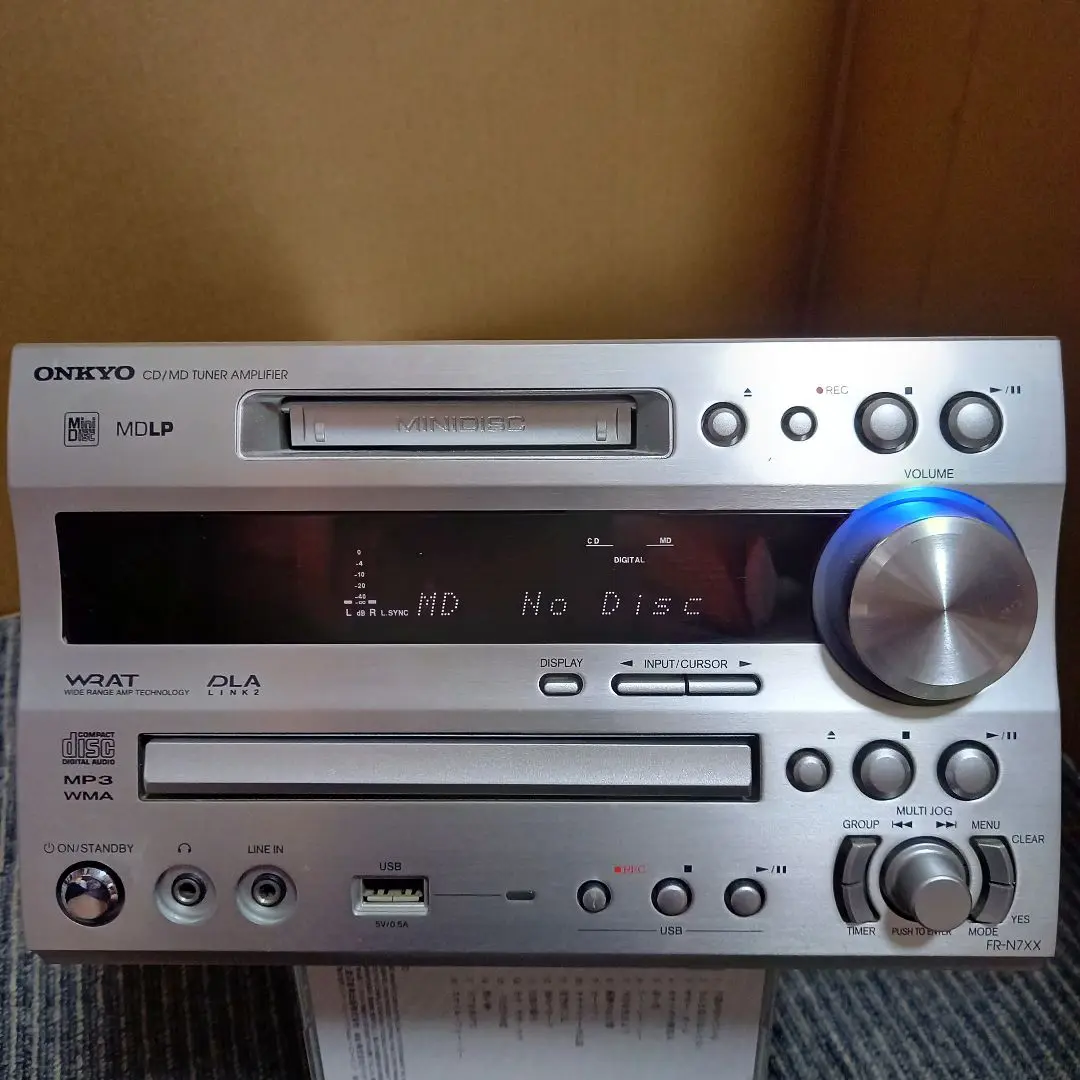 ONKYO オンキョー CD/MDチューナーアンプ FR-N7XX 訳あり品 Amazon.co.jp: ONKYO オンキョー FR-N7SX（CD/MDチューナー