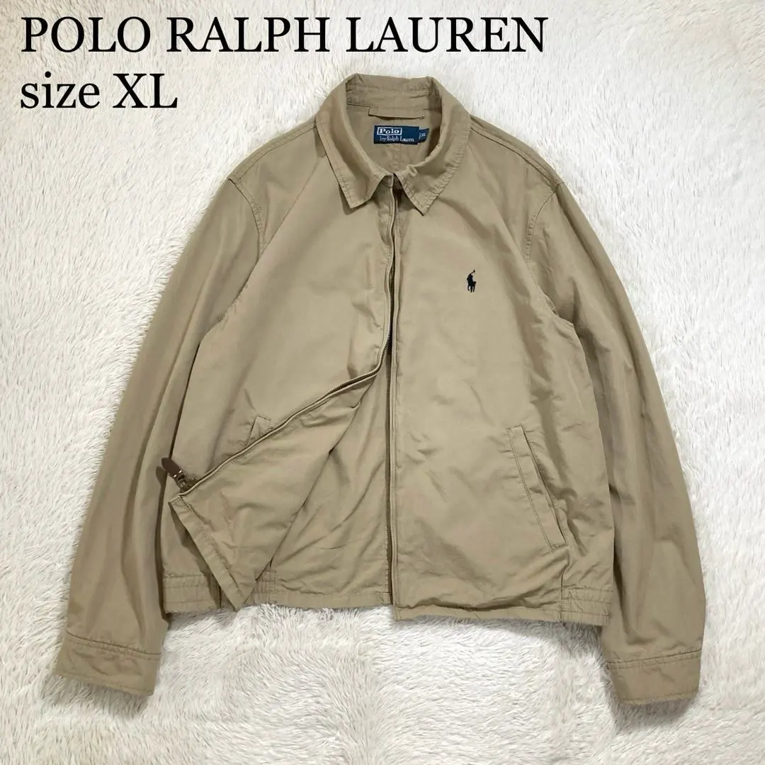 POLO RALPH LAUREN ドリズラー夾克 小馬標誌 棉質 領子內側海軍藍 的縮圖