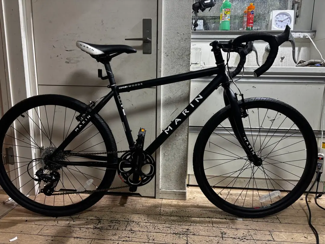 MARIN ARGENTA☆Used☆MEDIUM☆サイズ52.5☆黒 MARIN ARGENTA ロードクロスバイク