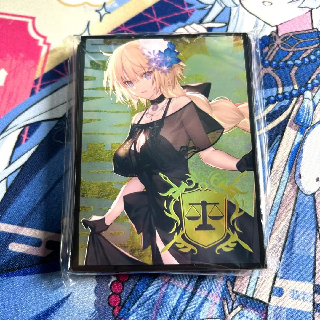 FGO ジャンヌ ジャンヌオルタ 光るプレイマット　混沌の女神様　未開封 混沌の女神様 プレイマット『fate fgo ジャンヌオルタ 』