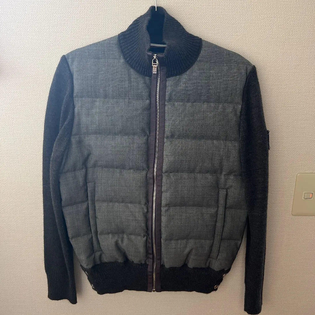 蒙口 羽絨服 毛衣 的縮圖