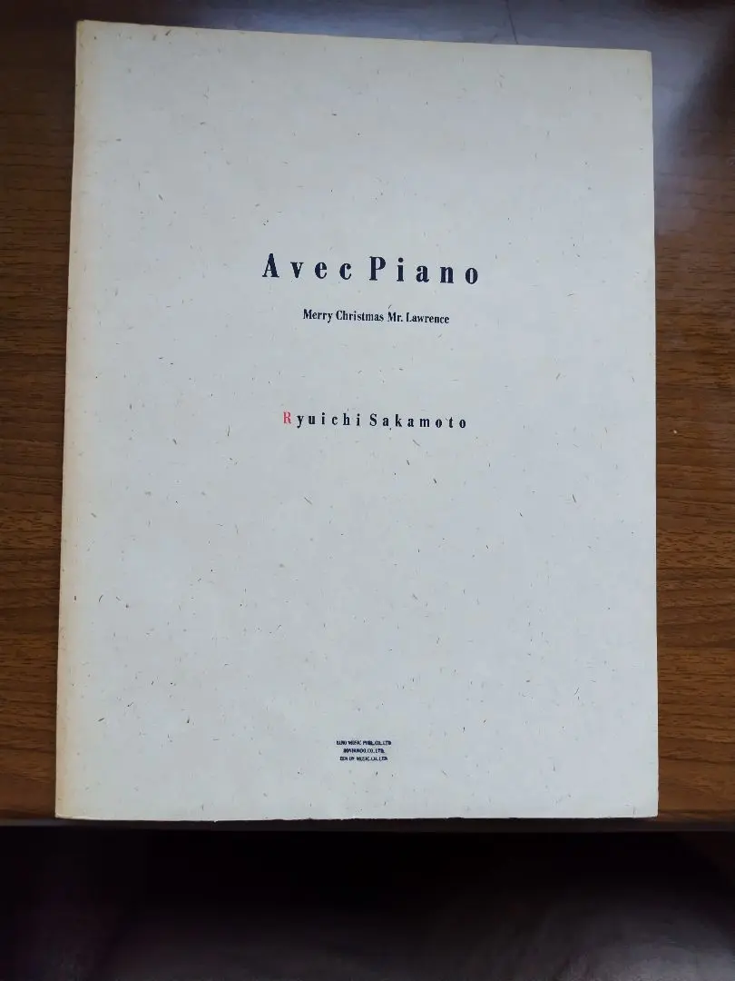 激激レア‼️坂本龍一 楽譜Trio/Scores/Ryuichi Sakamoto