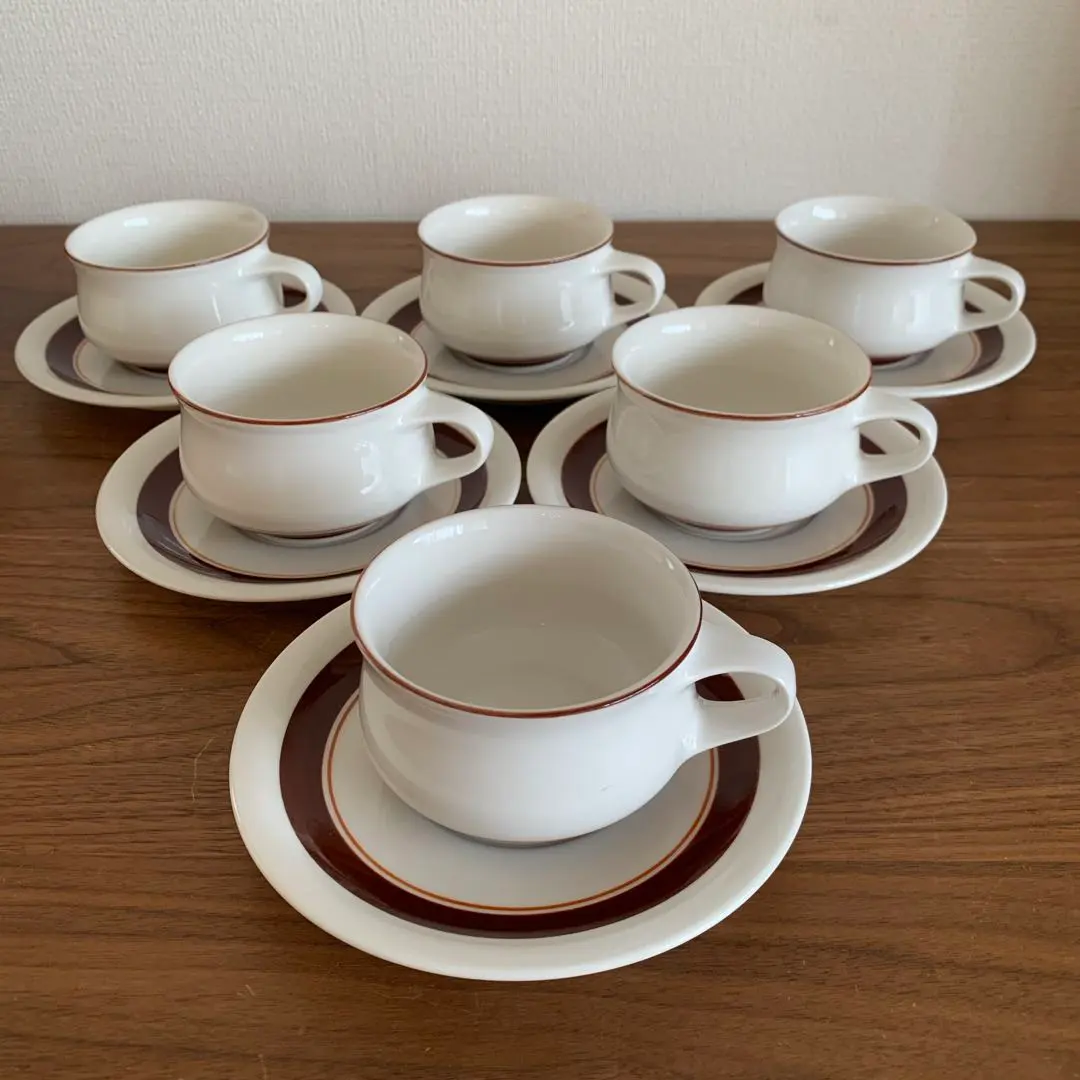 Thumbnail of Showa Retro Cup & Saucer Set of 6