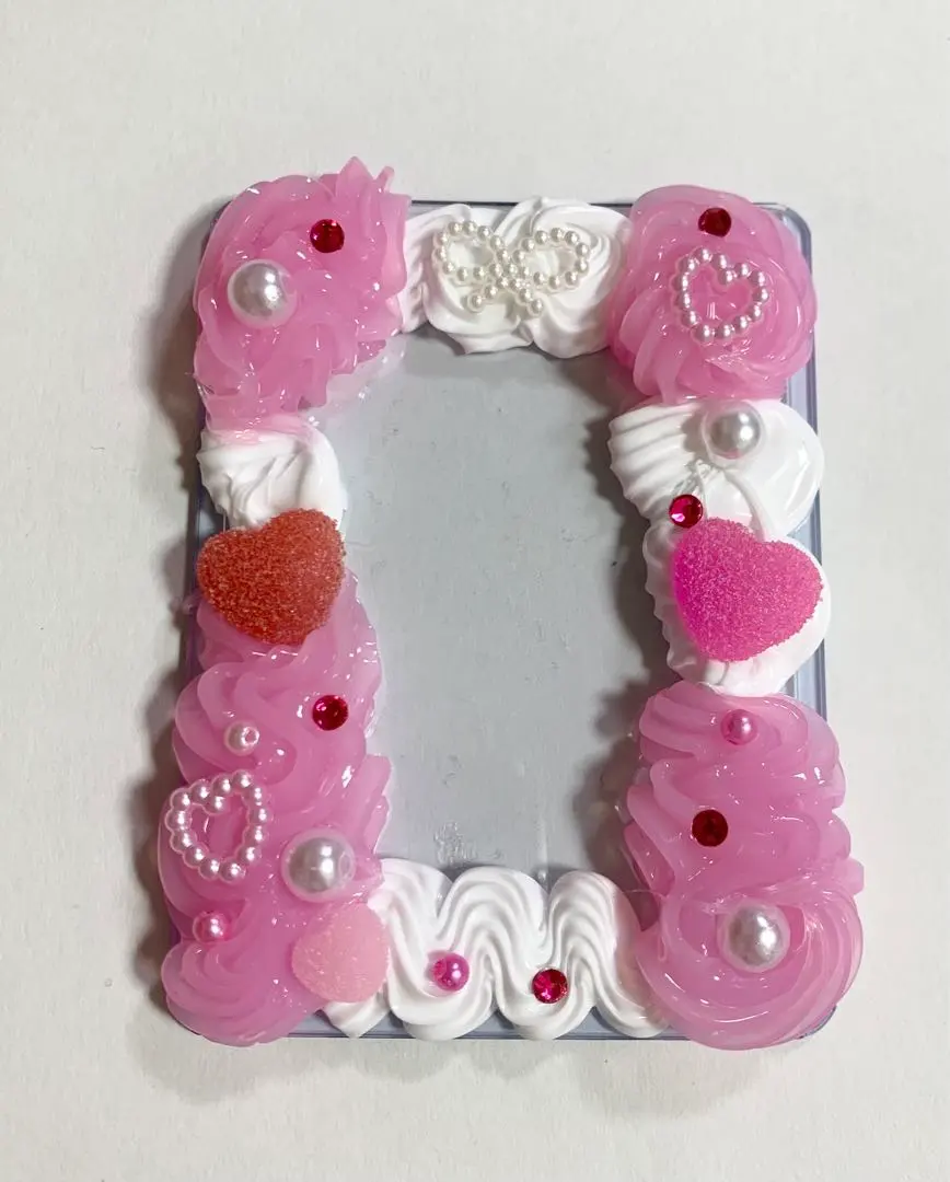 Thumbnail of Whipped Cream Deco Trading Card Case [No. 4]