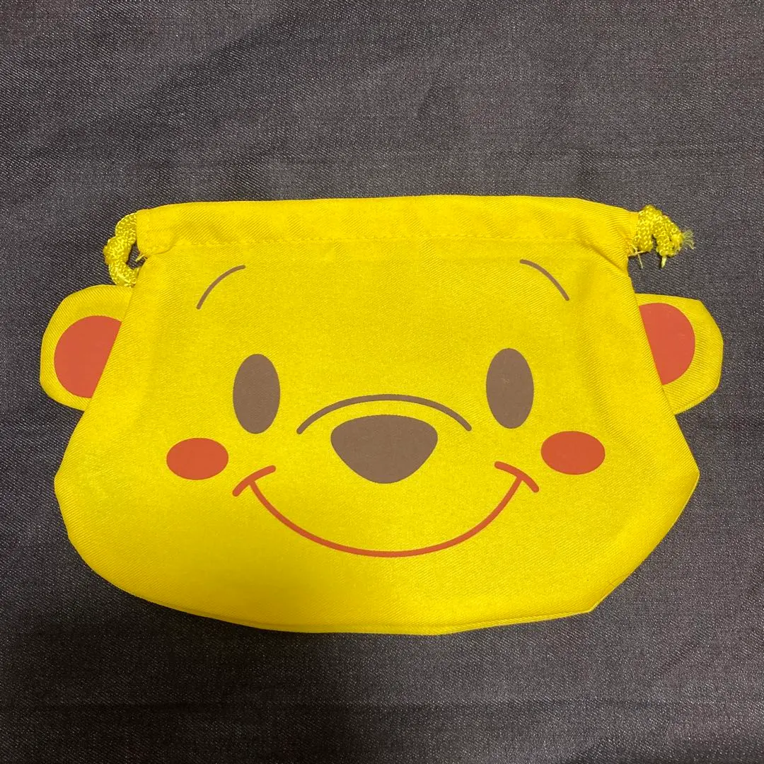 Thumbnail of Winnie the Pooh Face Drawstring Pouch