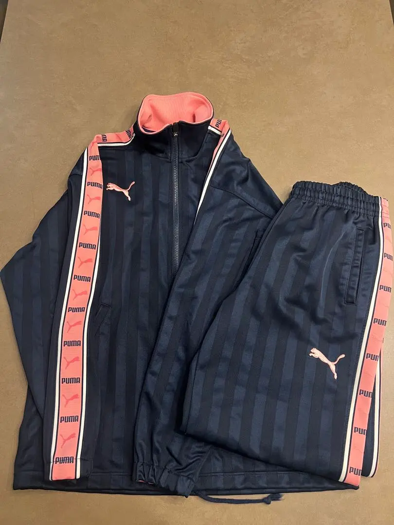 Thumbnail of Discontinued Rare Sports PUMA Pink Jersey Set Up Heisei Fashion