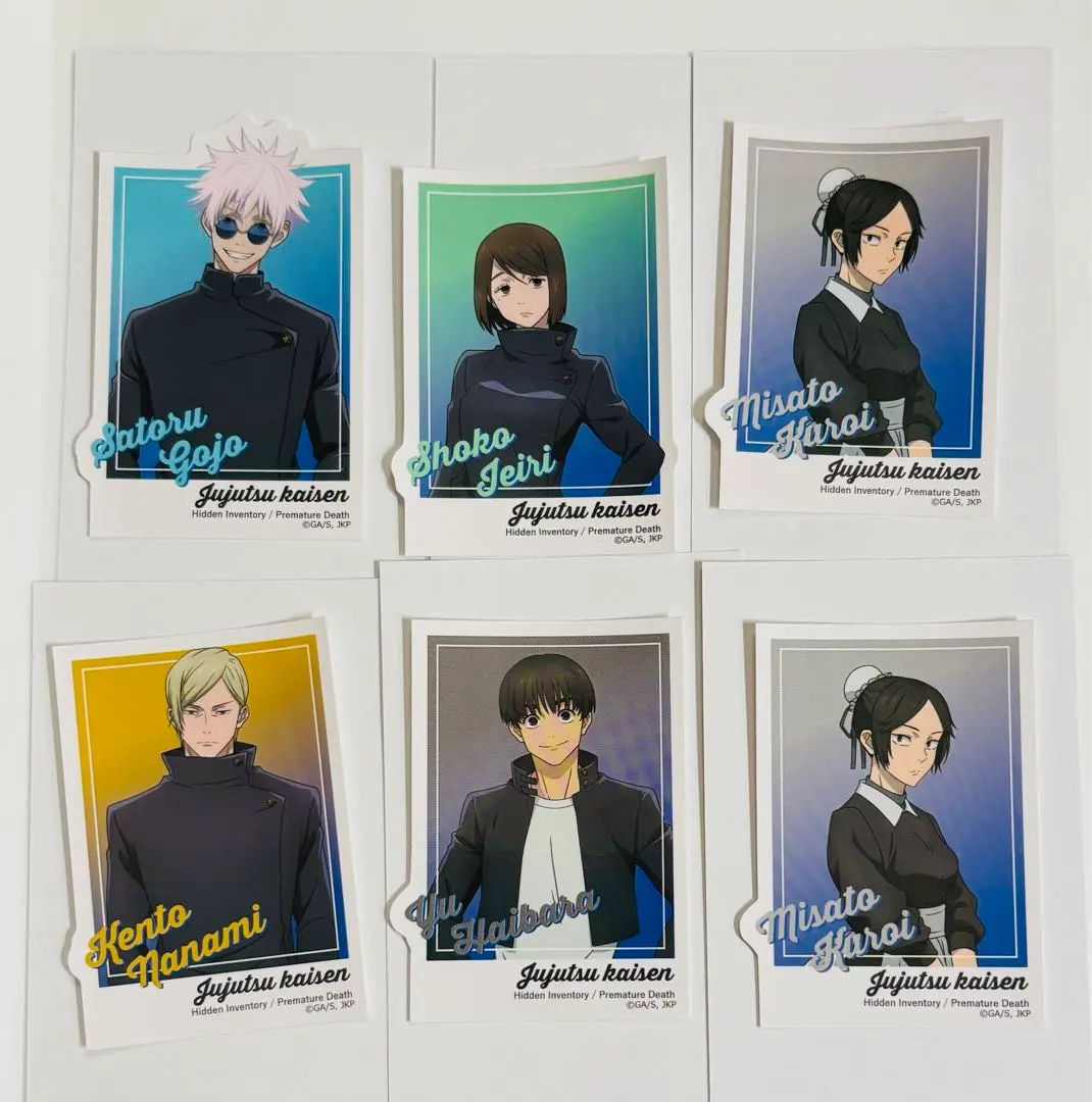 Thumbnail of [With Packaging] 100-yen Shop Die-Cut Stickers, 6 Pieces