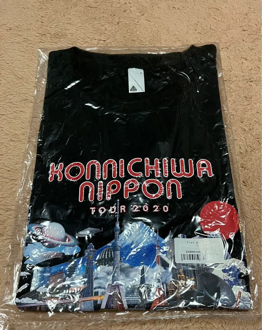 RADWIMPS こんにちは日本ツアー　タオル、Tシャツ、ラバーバンド　匿名配送 期間限定販売‼️】 RADWIMPS こんにちは日本 ツアー 2020 T