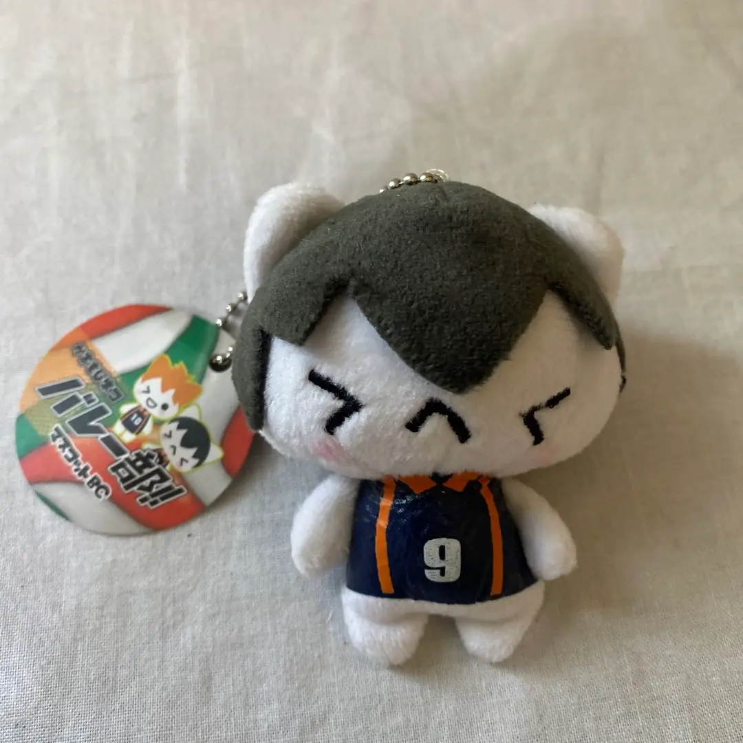 ハイキュー!!風 かおもじネコ バレー部!! 菅原孝支　顔文字　プライズ ハイキュー!!風 かおもじネコ バレー部!! 菅原孝支 顔文字 プライズ