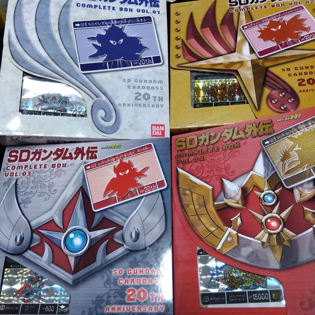 カードダス　SDガンダム外伝 コンプリートボックスVOL.2〜VOL.4のセット 2025年最新】Sdガンダム外伝 コンプリート vol.4の人気アイテム