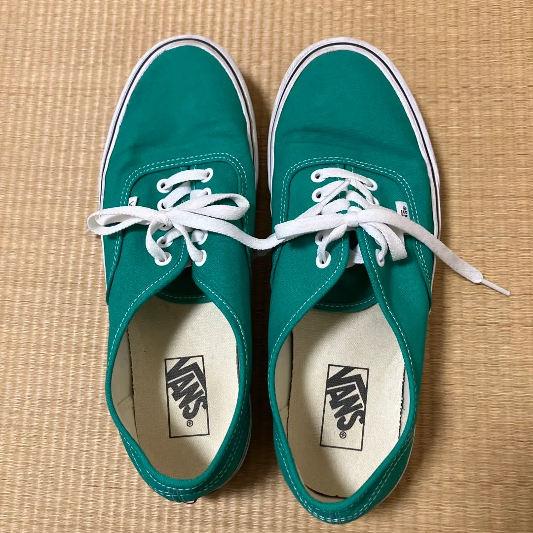 Thumbnail of VANS green sneakers
