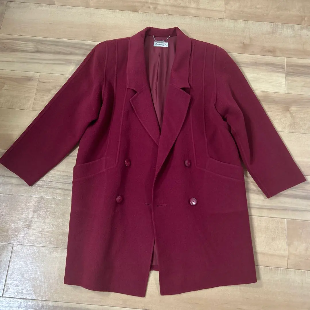 Thumbnail of Dominolook Wool Coat Chester Coat Wine Red Women's Clothing