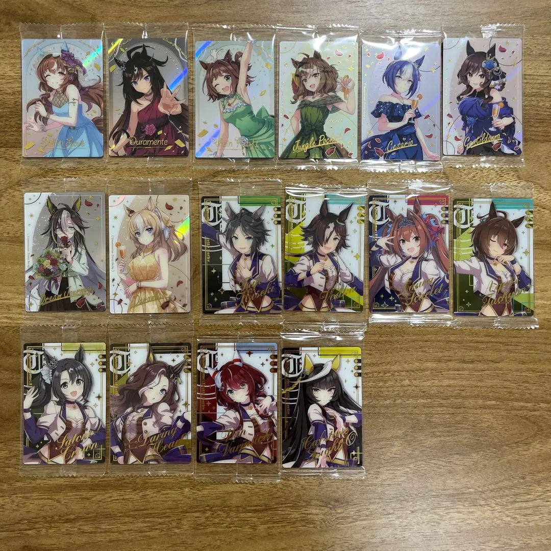 Thumbnail of Umamusume: Pretty Derby Twin Wafer Cards - 16 cards